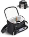 Telawsfun Camera Case Compatible with Polaroid Now 2nd3rd Instant Camera Crossbody Camera Carrying Bag with Easy Photo Window Adjustable StrapBlack