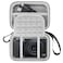 Lacdo Camera Case for RICOH GR IVRICOH GR III HDFGR IIIx HDFGR IIIxGR IIIGR IIGR Digital Camera Hard Protective Camera Storage Trave Bag Mesh Pocket fits Batteries USB Cable Gray