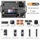 STARTRC VCR Carrying Case Organizer for Insta360 X5 TSA Lockable Double Layer Hard Shell Travel Waterproof Case for Insta 360 X5 X4 Accessories for Foldable Selfie Stick Charging Hub Utility Frame Met