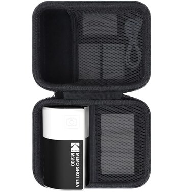 Lebakort Storage Case Compatible with KODAK Memo Shot ERA Instant Digital Camera Photo Label Printer Black Case