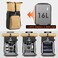 TARION Rolltop Camera Backpack with Hardshell Large Camera Bag with 16 inch Laptop Sleeve and Quick Side Access Urban DSLR Photography Backpack with Waterproof Raincover Tripod Holder Gold XH