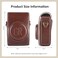 kinokoo Case for Ricoh GR IV PU Leather Texture Protective Cover for Ricoh GRGR IIIGR IIIXGR IV Digitals Cameras with Adjustable Shoulder Strap with Belt Loop on the Bag Back Cofffee