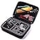 TEKCAM Action Camera Carrying Case Protective Storage Bag Compatible with Gopro Hero 13 12 11 10 9 8 7AKASO EK7000Brave 4Brave 7 LEBrave 8APEXCAMDragon Touch Action Camera Medium