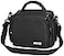 CADeN Compact Camera Shoulder Crossbody Bag Case Compatible for Nikon Canon Sony SLRDSLR Mirrorless Cameras and Lenses Waterproof10 S Black