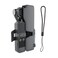 RCGEEK Protect Case Compatible with DJI Osmo Pocket 2 with Extra Spare TF Card Slot Portable Hard OSMO Pocket 2 Carrying Case Storage Box with Lanyard Plastic Holder Storage Protector Cover