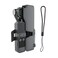 RCGEEK Protect Case Compatible with DJI Osmo Pocket 2 with Extra Spare TF Card Slot Portable Hard OSMO Pocket 2 Carrying Case Storage Box with Lanyard Plastic Holder Storage Protector Cover