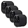 Pickle Power Silicone Case Cover for Arlo Camera Weatherproof Protective Skin Cover for Arlo UltraUltra 2Pro 4Pro 3 Black 4 Pack