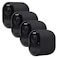 Pickle Power Silicone Case Cover for Arlo Camera Weatherproof Protective Skin Cover for Arlo UltraUltra 2Pro 4Pro 3 Black 4 Pack