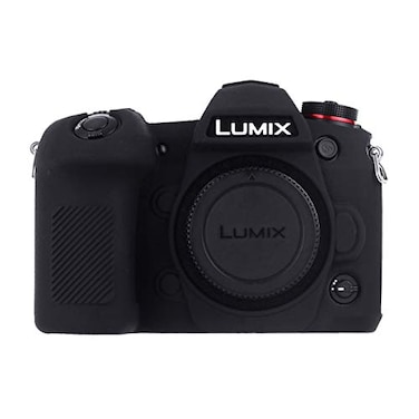 STSEETOP Camera Case for Panasonic LUMIX G9 Protective Silicone DSLR Skin Cover Detachable Cage Shockproof Dustproof Black