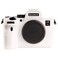 STSEETOP Camera Case for Sony A7RIV A7R4 Protective Silicone DSLR Skin Cover Detachable Cage Shockproof Dustproof White