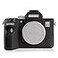 STSEETOP Camera Case for Sony A7RIV A7R4 Protective Silicone DSLR Skin Cover Detachable Cage Shockproof Dustproof Black