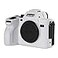 STSEETOP Camera Case for Sony A7RV A7R5 Protective Silicone DSLR Skin Cover Detachable Cage Shockproof Dustproof White