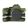 STSEETOP Camera Case for Sony A7RV A7R5 Protective Silicone DSLR Skin Cover Detachable Cage Shockproof Dustproof Army Green