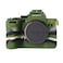 STSEETOP Camera Case for Sony A7RV A7R5 Protective Silicone DSLR Skin Cover Detachable Cage Shockproof Dustproof Army Green