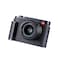 SIUTATDSH Camera Half Case for Leica Q3 Vintage Metal Genuine Leather Camera Protective Cases Stylish Portable Shockproof Black