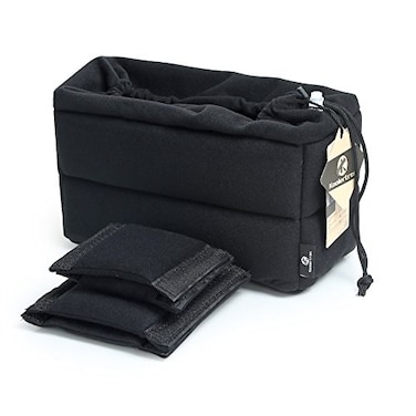 Koolertron Shockproof Camera Photo Bag for SLR TLR Camera Insert Partition Padded CaseCan be Put Directly Into the SLR Camera Bag With Freely Adjustable Compartment