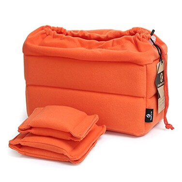 Koolertron Shockproof Camera Photo Bag for SLR TLR Camera Insert Partition Padded CaseCan be Put Directly Into the SLR Camera Bag With Freely Adjustable Compartment