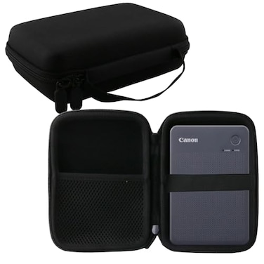 WERJIA Hard EVA Travel Case for Canon SELPHY QX20 SELPHY Square QX10 Photo Printer black