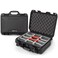 NANUK 920 Hard Case with Padded Divider IP67 Waterproof Dustproof and Impact Resistant 167 x 134 x 68 Rugged Construction for Ultimate Protection Made in Canada Black