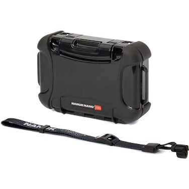 NANUK 3200001 Nano Series Waterproof Medium Hard Case for Phones Cameras and Electronics Black