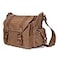 Cwatcun Camera Case Canvas Shoulder Bag with detachable insert Case Shockproof Camera Messenger Bag for Canon Sony Nikon DSLRSLR Mirrorless Camera Bag with Tripod Holder for Men Women ColorBrown