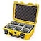 NANUK 915 Waterproof Hard Case with Padded Dividers Yellow