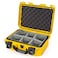 NANUK 915 Waterproof Hard Case with Padded Dividers Yellow