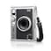 MUZIRI KINOKOO Clear Case for Instax Mini EVO Instant Camera Hard PVC Fuji Mini EVO Camera Crystal Clear Protective Case Cover with Black Adjustable Shoulder Strap Transparent
