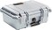 Pelican 1400 Case With Foam Silver