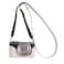 VOVMOEYA Protective Camera Case for Canon Powershot G7X Mark IIIG7X Mark II Half Case with Adjustable Shoulder StrapPU g7x Mark iii Accessories LightweightGrey