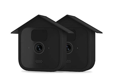 HOLACA Blink Outdoor Camera Cover Birdhouse Case for Outdoor 3 Security Camera Silicone Skin AntiScratch Protective Cover for Full Protection 2 Pack Black