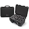 NANUK 918 Waterproof Camera Lens Case with Custom Foam Insert for 6 Lenses Camera Lens Storage IP67 Waterproof Crushproof Made in Canada 169 x 129 x 93 Black