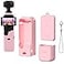 Buziba Silicone Protective Case Cover for DJI Osmo Pocket 3 Silicone Sleeve Protective Cover Handheld Gimbal Action Camera AccessoriesPink