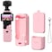 Buziba Silicone Protective Case Cover for DJI Osmo Pocket 3 Silicone Sleeve Protective Cover Handheld Gimbal Action Camera AccessoriesPink