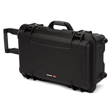 Nanuk 935 Waterproof Carryon Hard Case with Foam Insert for Canon Nikon 2 DSLR Body and LensLenses Black