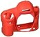 EasyCover Camera Case Silicone Protective Cover for Canon 5D Mark IV Red