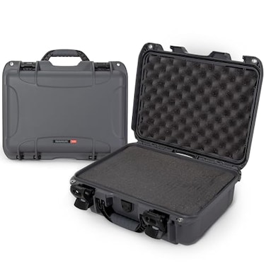 NANUK 920 Hard Case Waterproof Travel Hard Case with Customizable Cubed Foam 167 x 134 x 68 Dustproof ImpactResistant Airline CarryOn Approved Graphite
