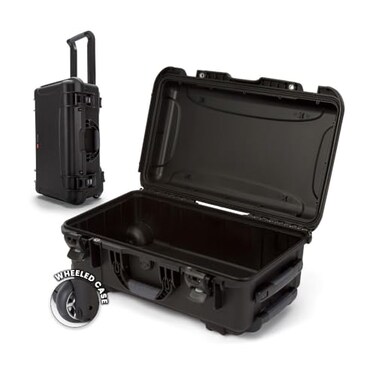 NANUK 935 Hard Case Waterproof Equipment Case with Wheels 22 x 14 x 9 Dustproof and Impact Resistant Airline CarryOn Approved Black