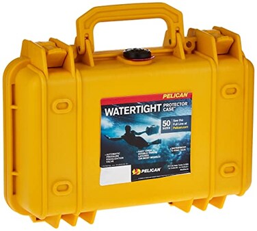 Pelican 1170 Case With Foam Yellow