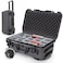 NANUK 935 Hard Case with Padded Divider Waterproof Equipment Case with Wheels 22 x 14 x 9 Dustproof and Impact Resistant Airline CarryOn Approved Graphite