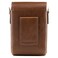 MegaGear Leather Camera Case with Strap Compatible with Canon PowerShot G7 X Mark III G7 X Mark II G7 XDark Brown