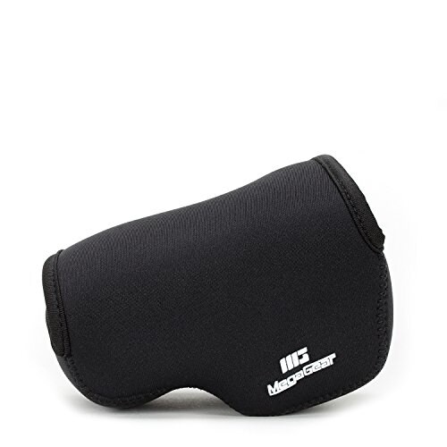 يونيوشي Megagear Ultra Light Neoprene Camera Case Bag With Carabiner For Panasonic Lumix Dmc LX10