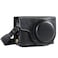 MegaGear MG1258 Ever Ready Leather Camera Case compatible with Panasonic Lumix DCZS80 DCZS70 DCTZ95 DCTZ90 Black