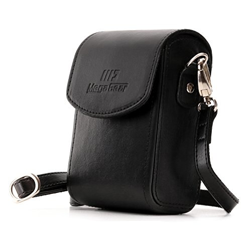 يونيوشي Megagear Canon Powershot SX740 Hs SX730 Hs Leather Camera Case With Strap