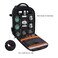 MOSISO Camera BackpackDSLRSLRMirrorless Photography Backpack Buffer Padded Shockproof Camera Bag with Customized Modular InsertsTripod Holder Compatible with CanonNikonSony etc Black