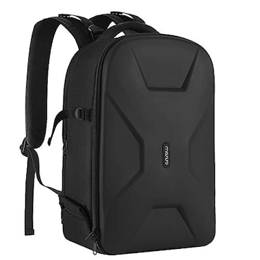 MOSISO Camera Backpack DSLRSLRMirrorless Photography Camera Bag 1516 inch Waterproof Hardshell Case with Tripod HolderLaptop Compartment Compatible with CanonNikonSony Black
