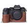 MegaGear MG1962 Ever Ready Genuine Leather Camera Half Case Compatible with Fujifilm XS10 Brown