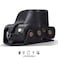 MegaGear MG1932 Ever Ready Genuine Leather Camera Case Compatible with Olympus OMD EM10 Mark IV Black