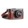 MegaGear Ever Ready Genuine Leather Camera Half Case Compatible with Fujifilm X Series XE4BrownMG1982
