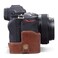 MegaGear MG1945 Ever Ready Genuine Leather Camera Half Case Compatible with Nikon Z5 Brown